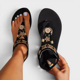 Sandalias Boho Clip Toe Mujer
