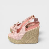 Sandalias Cuña Retro Mujer