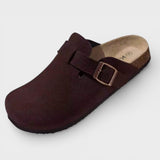 Zuecos Mujer Suela Corcho Hebilla