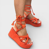 Sandalias Cuña Plataforma Mujer