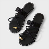 Sandalias Clip Planas Mujer
