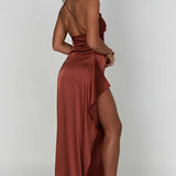 Grace | Saten Maxi Haljina