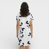 Vestido Mini Vintage Escote V