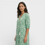 Maxi Boho Haljina s V-Izrezom