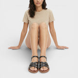 Sandalias Planas Mujer Tiras Romanas