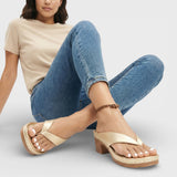 Sandalias Ortopédicas Tacón Bajo Mujer