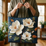 Delikatna Magnolia Quilted Torba