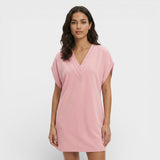 Vestido Elegante Mangas Abertas Mujer