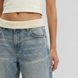 Vaqueros Baggy Wide Leg Žene
