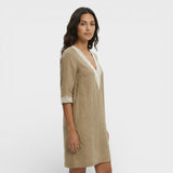 Vestido Midi Ligero Mujer Elegante