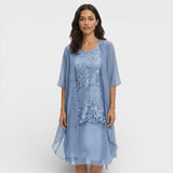 Vestido Midi Dos Piezas Elegante
