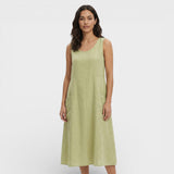 Vestido Ligero Mujer Color Liso