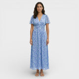 Vestido Largo Floral Mujer Elegante