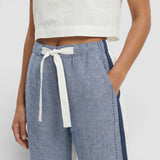 Pantalones Tobilleros Estampado Mujer