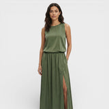 Vestido Largo Mujer Sin Mangas