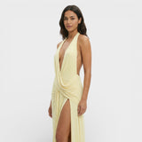Vestido Largo Sexy Espalda Descubierta