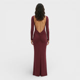Vestido Maxi Espalda Abierta Elegante