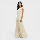 Conjunto Dos Piezas Vestido Plisado