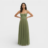 Vestido Midi Plisado Invitada