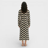 Vestido De Punto Elegante Mujer