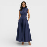 Vestido Maxi Formal Sin Mangas