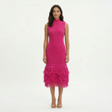 Vestido Midi Fiesta Sin Mangas