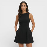Vestido Mini Línea A Mujer