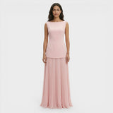 Conjunto Dos Piezas Vestido Plisado