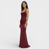 Vestido Largo Espalda Descubierta Elegante