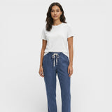 Pantalones Holgados Mujer Cintura Elástica